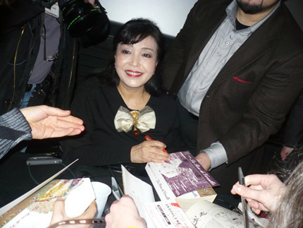 Riyoko Ikeda sensei at Angouleme 2011