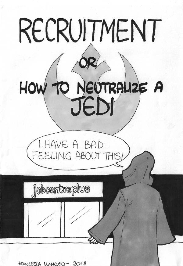 Francesca Mancuso - comics - Recruitment, or how to neutralize a Jedi