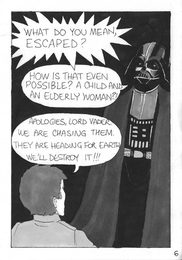 Francesca Mancuso - comics - Recruitment, or how to neutralize a Jedi