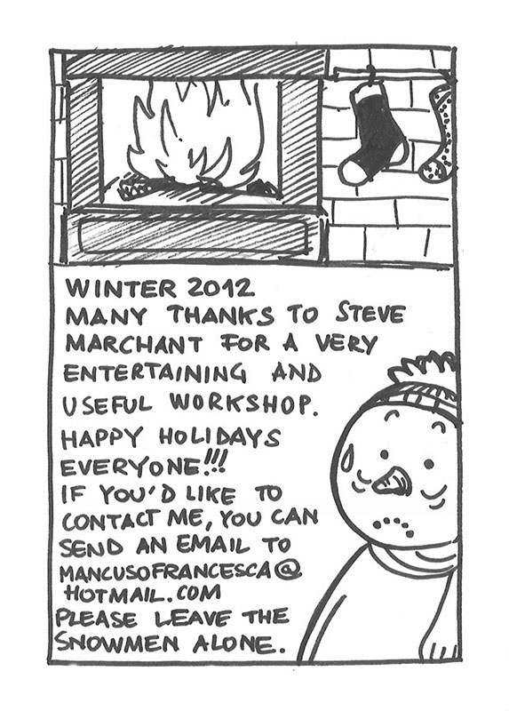 Francesca Mancuso - comics - Warm wishes