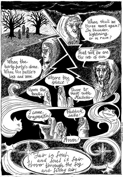 Francesca Mancuso - comics - The three witches